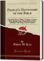Peoples-Bible Dictionary