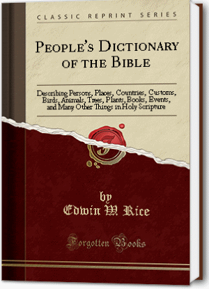 Rice - People's Bible Dictionary