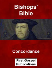 Concordance of Bishops Bible 1568